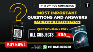 2nd PUC Commerce Solved Question Bank